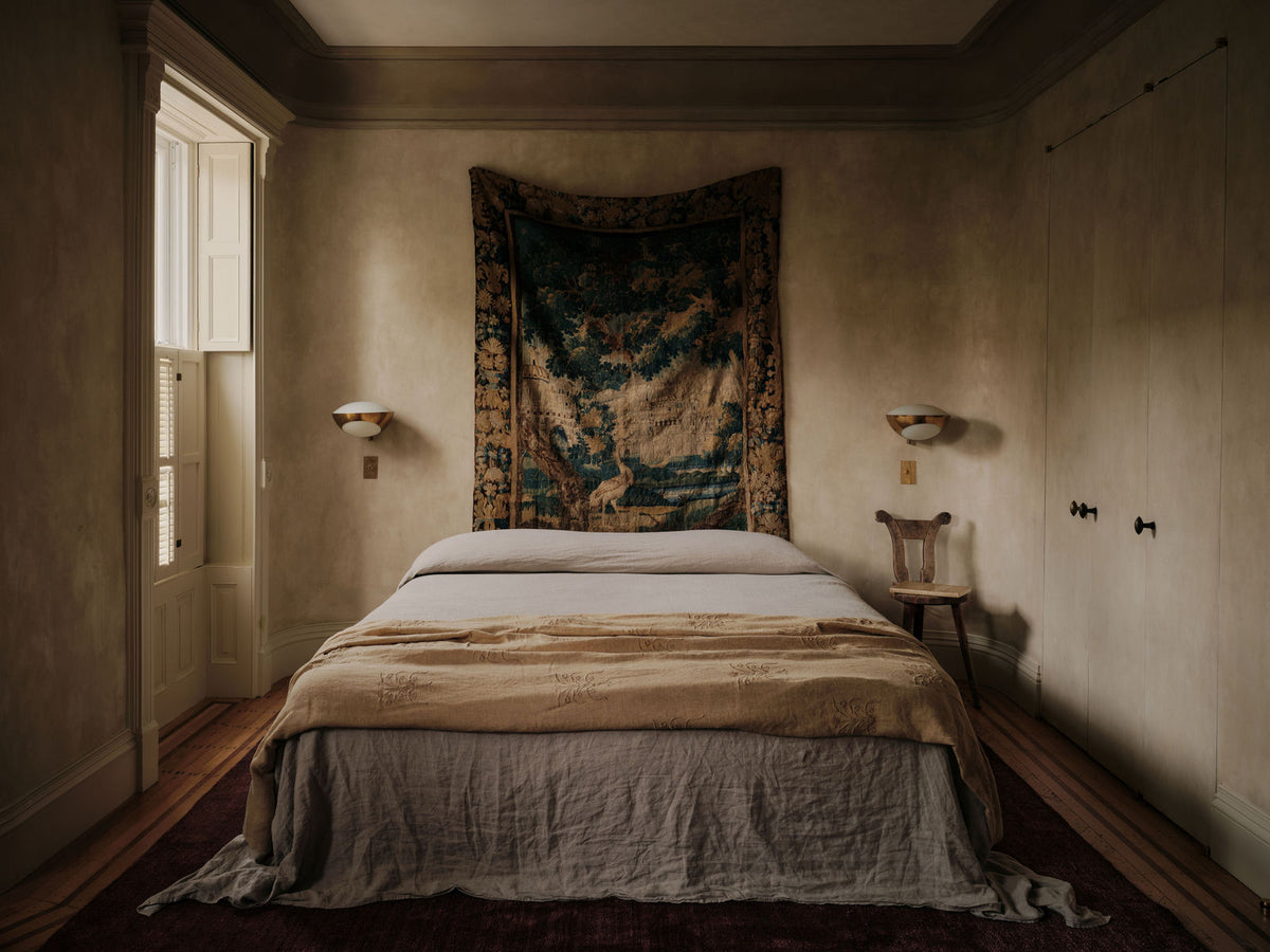 Brooklyn Townhouse principal bedroom, Montana Labelle Design
