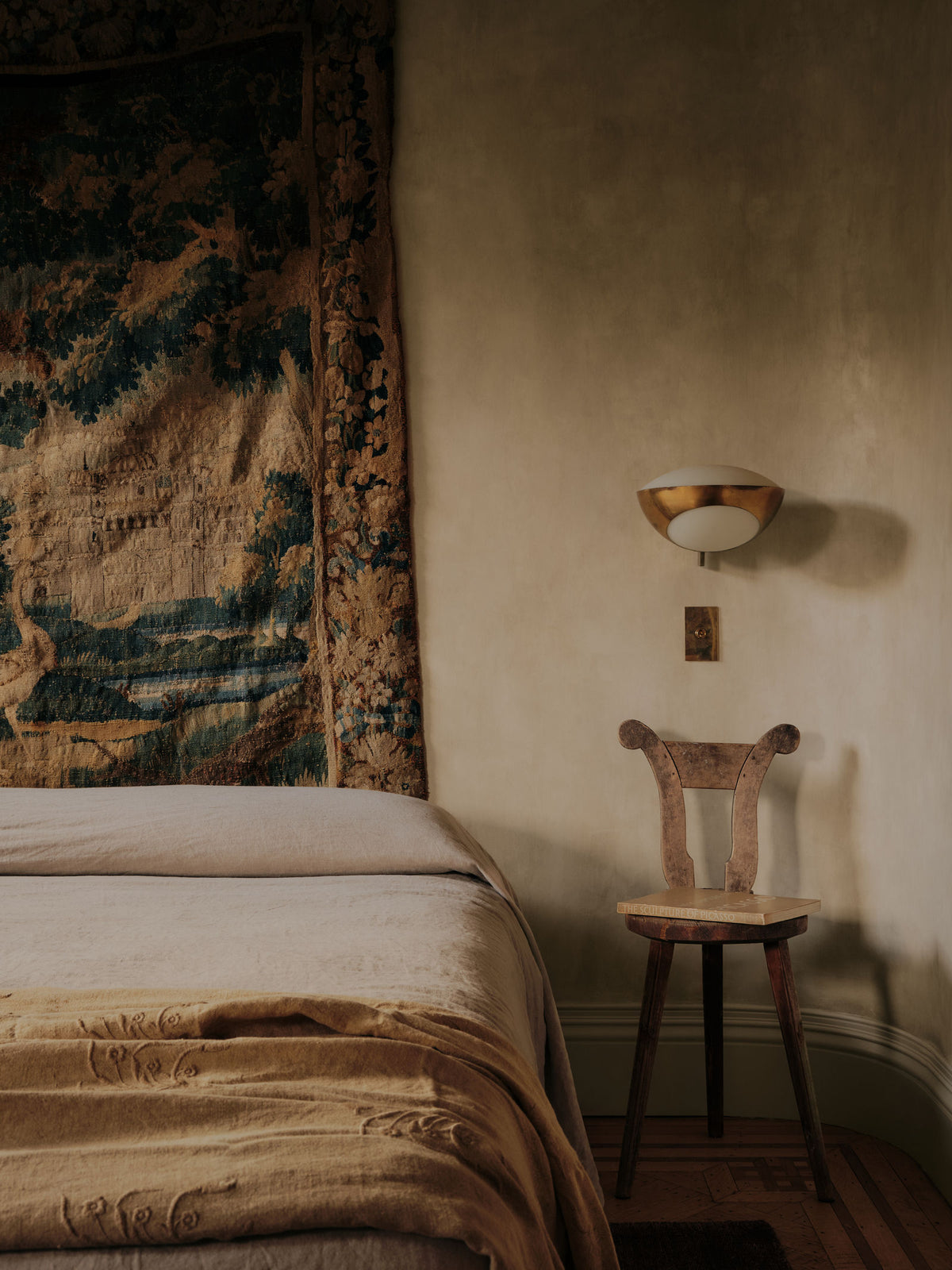 Brooklyn Townhouse principal bedroom detail, Montana Labelle Design