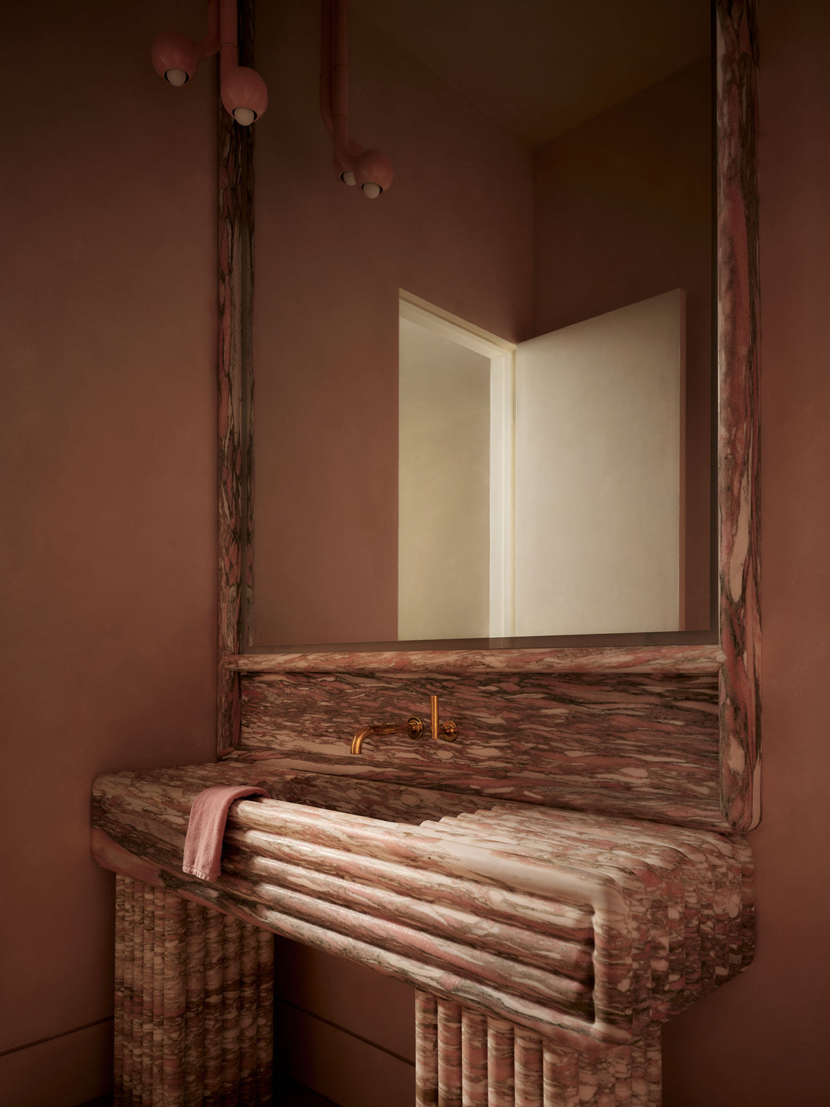 Cortleigh marble fireplace detail, Montana Labelle Design