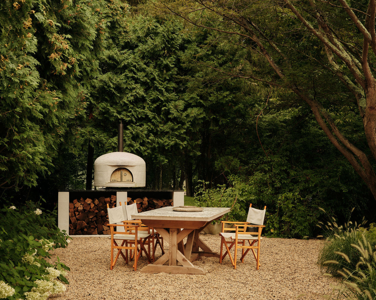 Hill Street garden dining area, Montana Labelle Design
