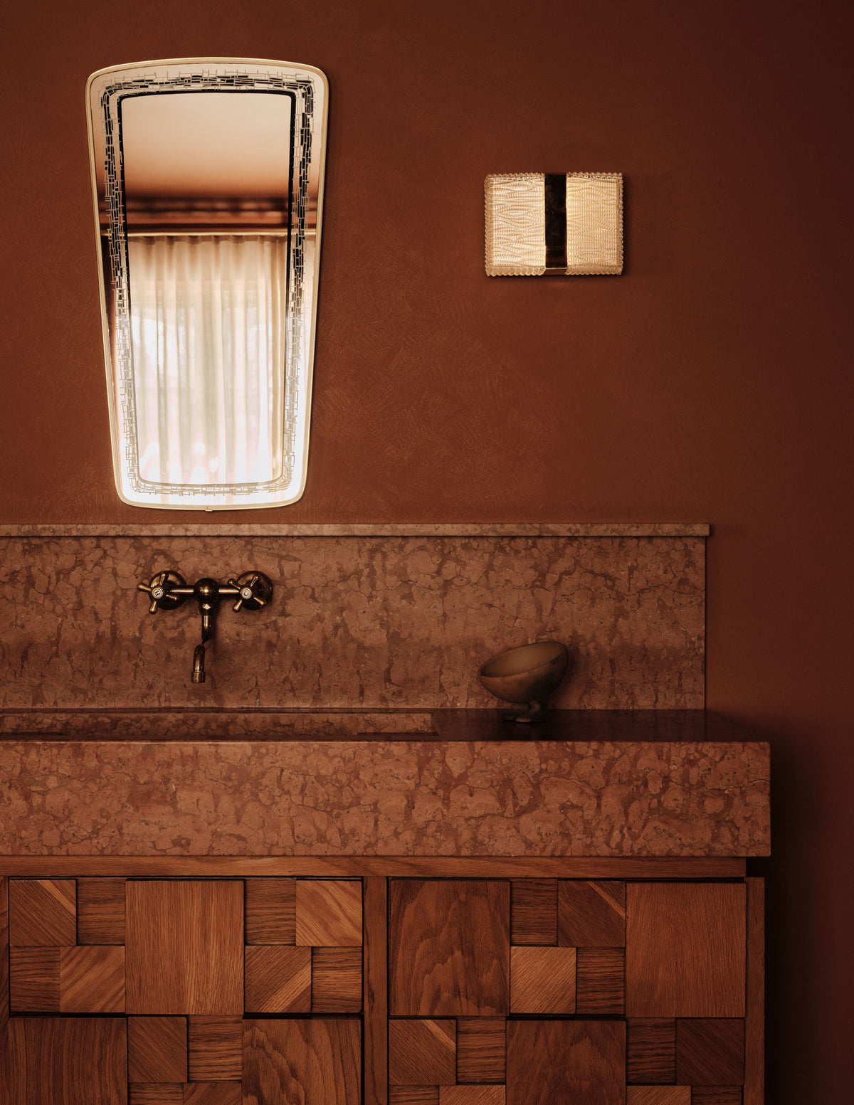 Rowanwood principal bathroom vanity, Montana Labelle Design