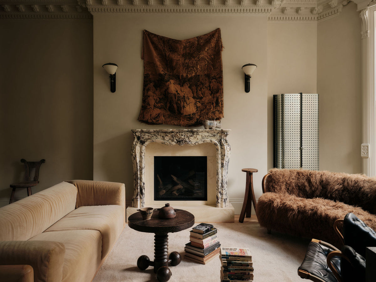 Brooklyn Townhouse living room, Montana Labelle Design