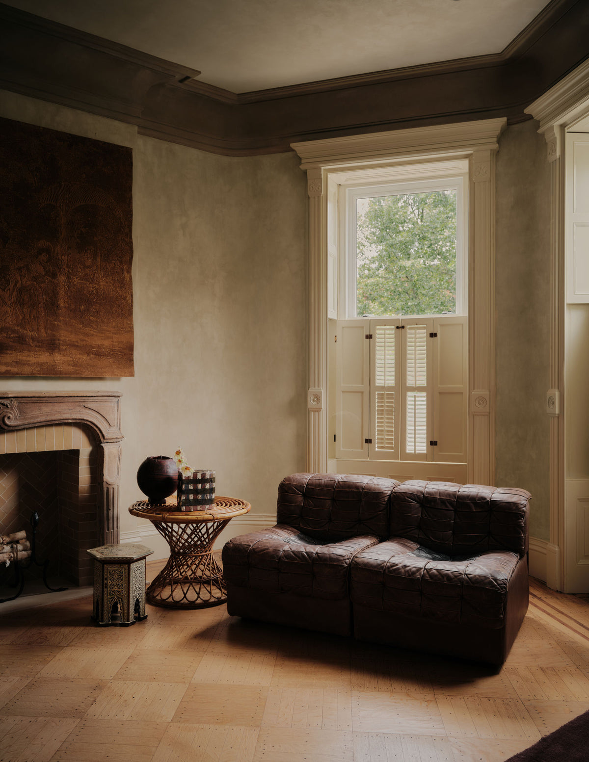 Brooklyn Townhouse sitting area, Montana Labelle Design