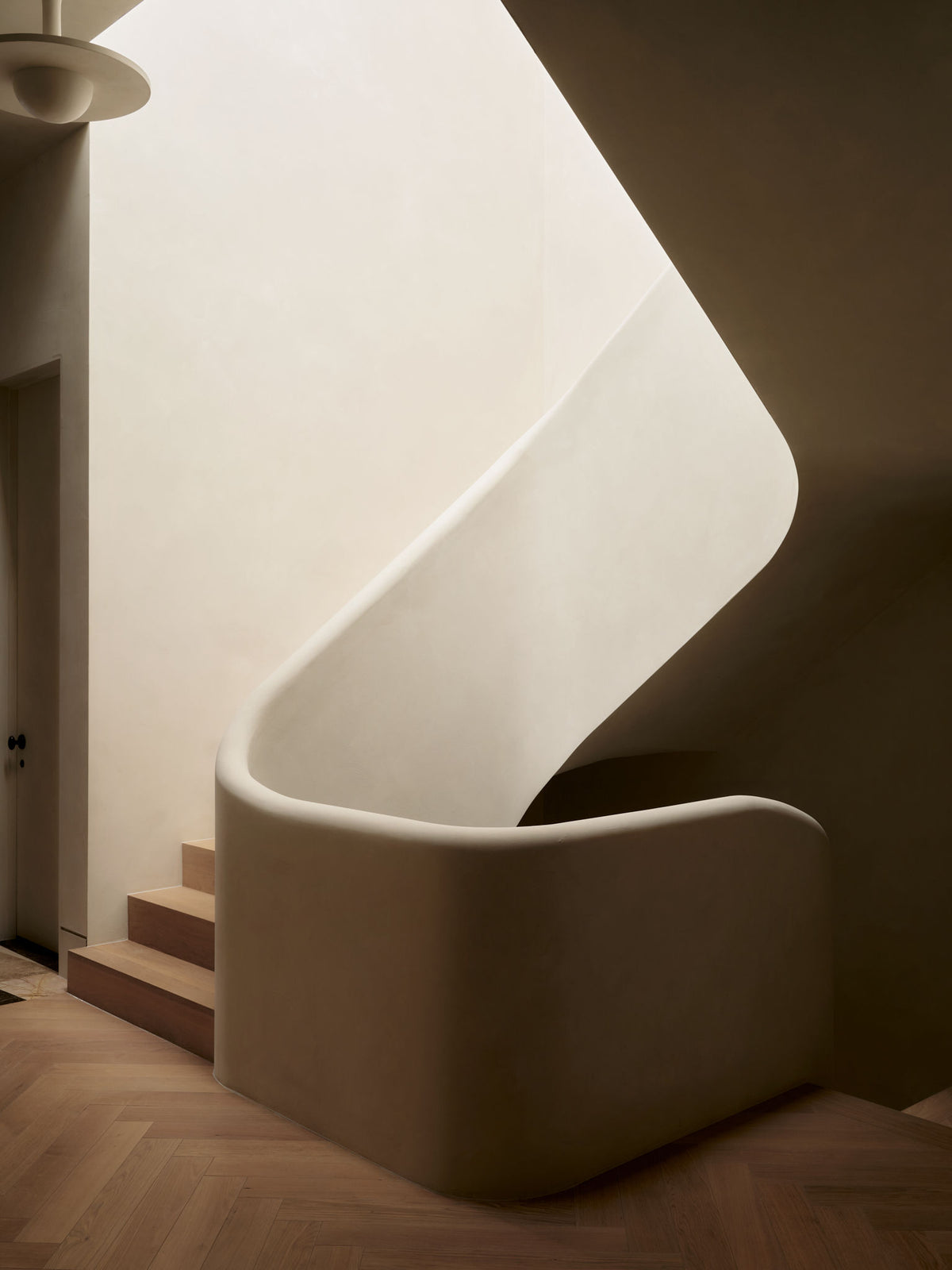 Cortleigh sculptural staircase, Montana Labelle Design