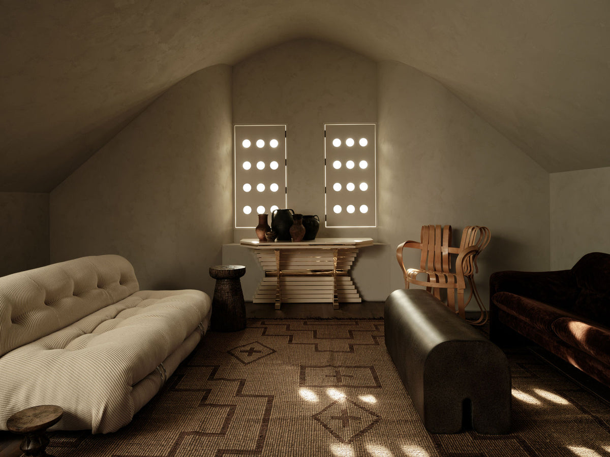 Rowanwood third floor lounge, Montana Labelle Design